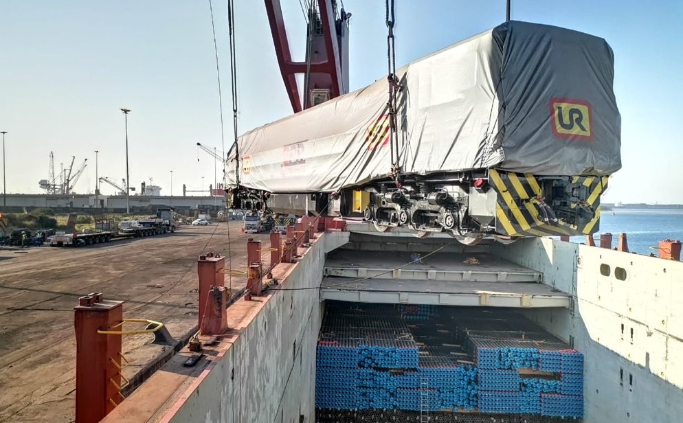In a nail-biting logistics operation, locomotives safely delivered to Richards Bay